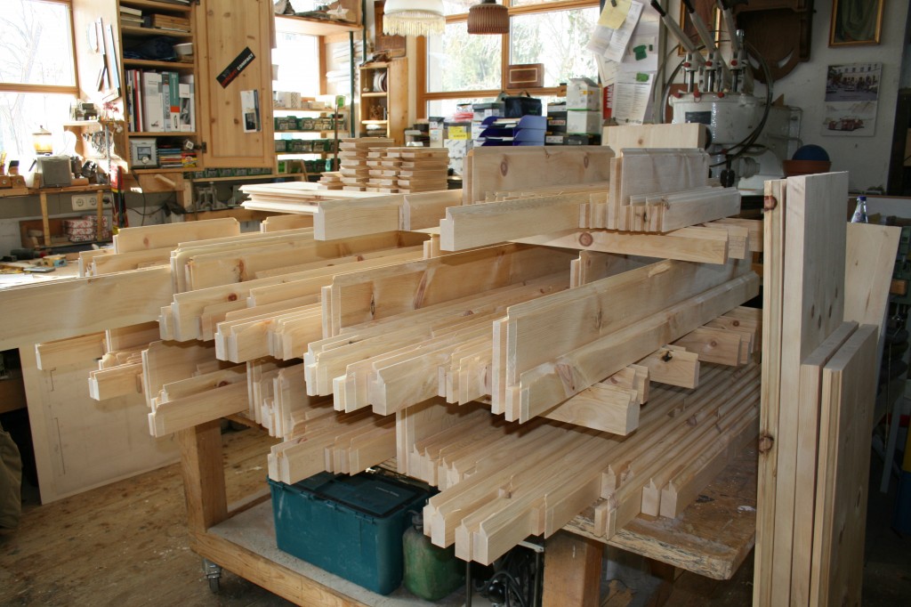 gefräste Rahmenprofile